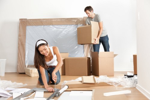 Office storage solution for Golders Green businesses with boxes and files