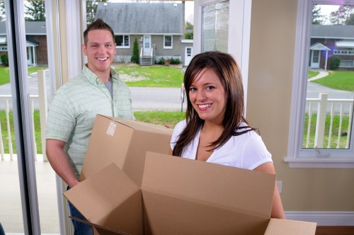 Charitable donation and reuse items prepared for collection