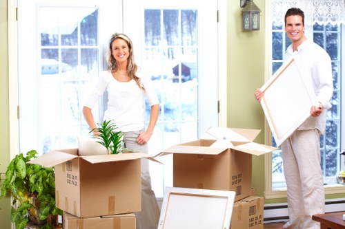 Packed belongings safely stored in Goldersgreen for extended periods