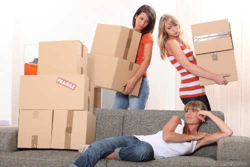 Furniture delivery and loading with a man and van in Goldersgreen
